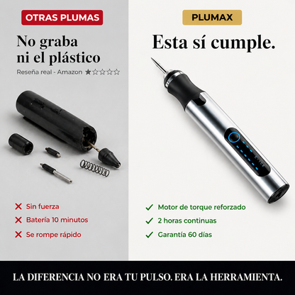 PLUMAX - Personaliza todo desde casa con precisión inalámbrica