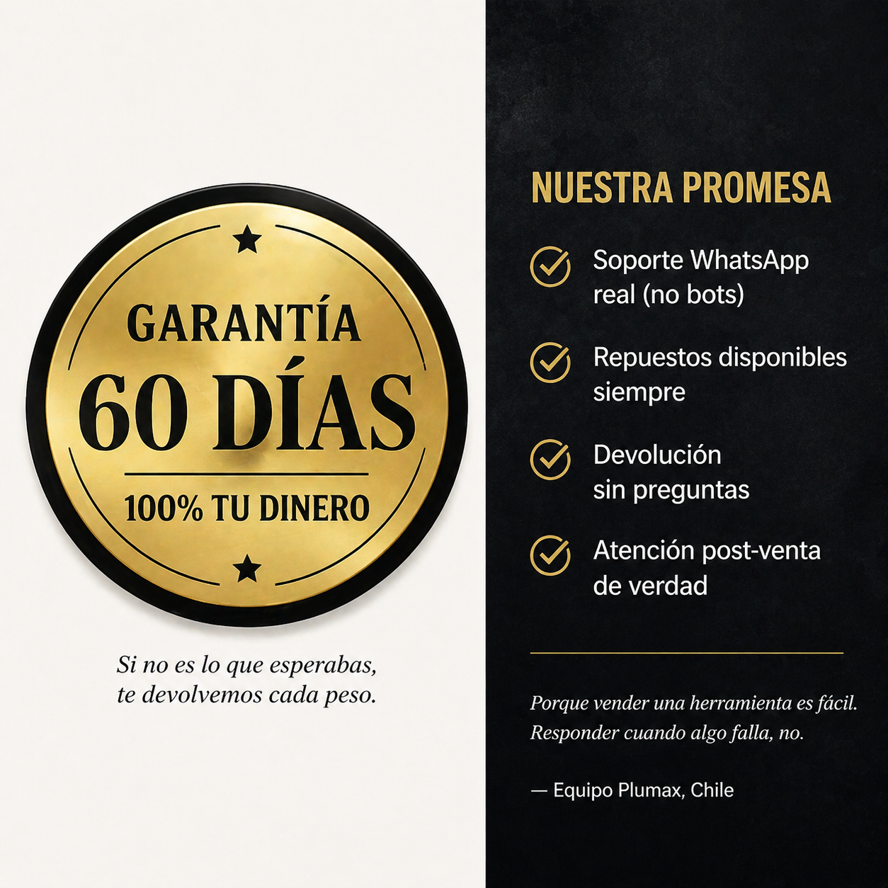 PLUMAX - Personaliza todo desde casa con precisión inalámbrica